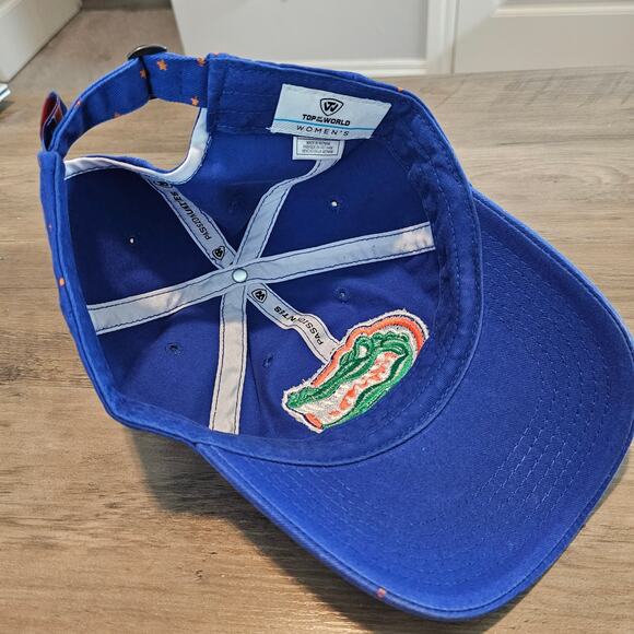 University of Florida Gators Womens Strapback Hat Cap Blue Stars UF Game Day - Picture 8 of 10